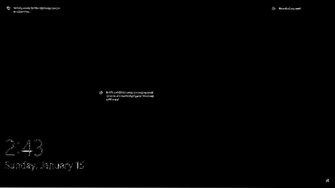Černé pozadí uzamčení obrazovky Windows 10 a žádná tapeta [Opravit]