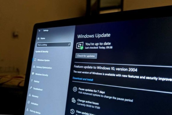 Windows 10 nouvelles fonctionnalités 2020