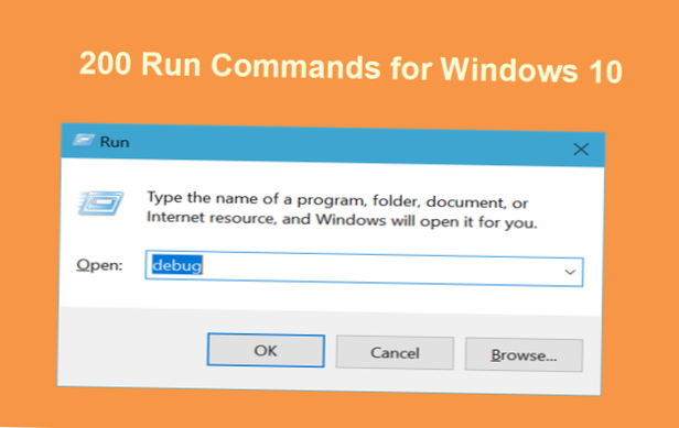 Windows 10 ejecutar comandos pdf