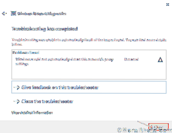 O Windows não detectou nenhum adaptador de hardware de rede após a correção de atualização do Windows 10