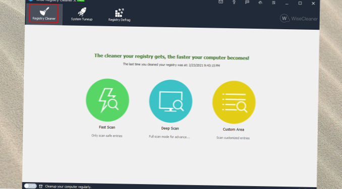 Descărcare Wise Registry Cleaner (gratuit) și revizuire rapidă