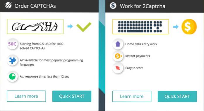 2captcha - Bypass Captchas With the Power of Real People