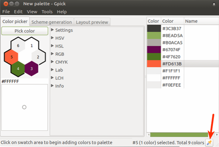 3 outils de sélection de couleurs gratuits pour le bureau Linux