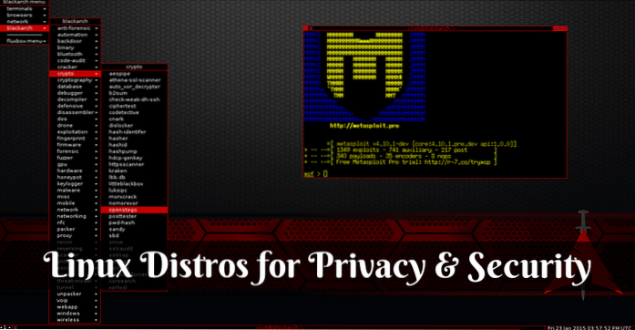4 fantastiche distribuzioni Linux progettate per la privacy e la sicurezza