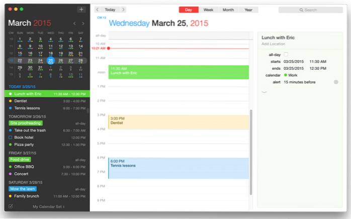 4 dintre cele mai bune aplicații Calendar pentru Mac