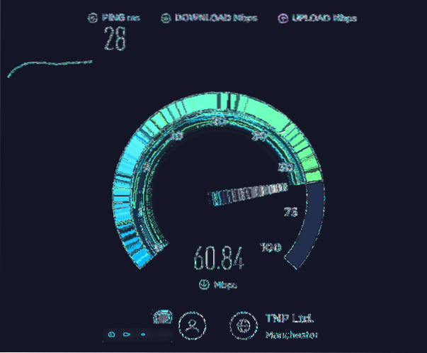4 z nejlepších stránek pro testování rychlosti internetu