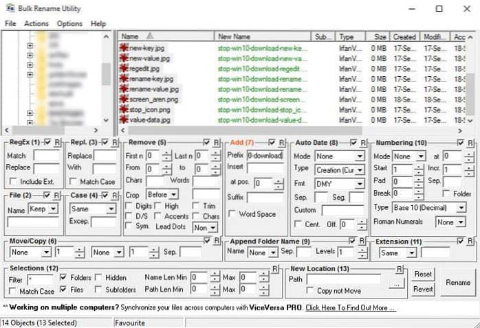 4 of the Top Bulk Rename Utilities for Windows