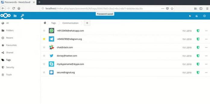 5 van de beste apps om te installeren voor uw Nextcloud-server