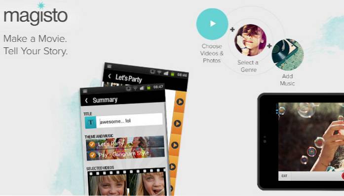 5 dos melhores aplicativos móveis para criar clipes de vídeo automaticamente a partir de suas fotos