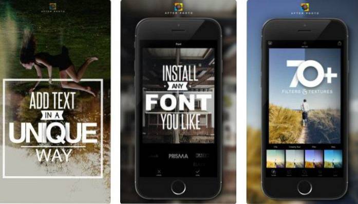 7 dos melhores aplicativos móveis para adicionar texto às suas fotos