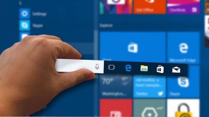 7 modi per personalizzare la barra delle applicazioni in Windows 10