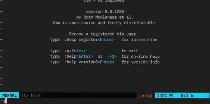 8 méthodes pour quitter l'éditeur Vim sous Linux