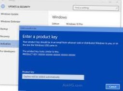 activar Windows 8 con la tecla Windows 10