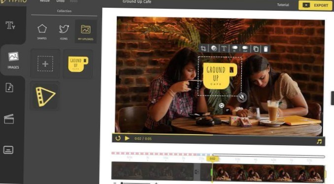 adicionar logotipo ao vídeo online