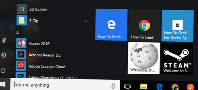 add website to startup windows 10