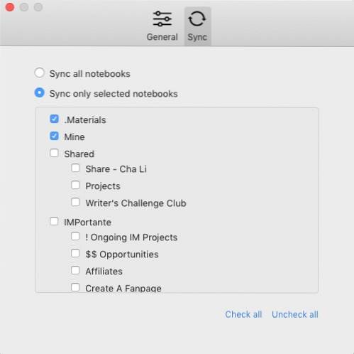 Alternote - Une application de prise de notes puissante et sans encombrement basée sur Evernote pour Mac OS X