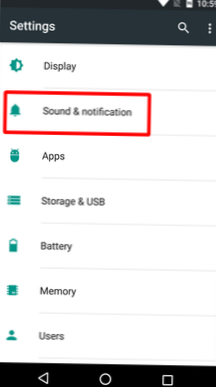 Android-Blockbenachrichtigungen