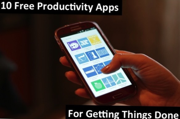 apps to help you get things done