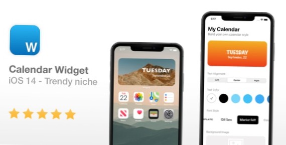 bestes Kalender-Widget ios 14