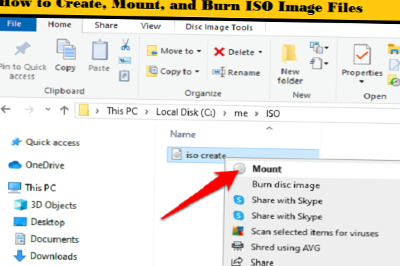 Burn or mount the image