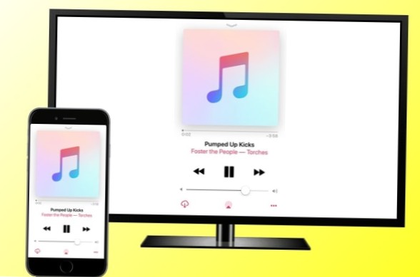 cast apple music to smart tv