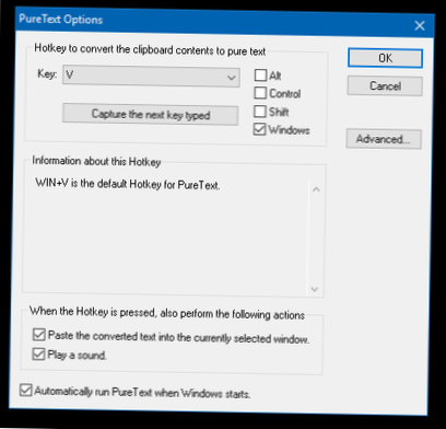 copiar y pegar texto sin cifrar