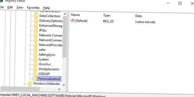 disable auto lock screen windows 10 gpo
