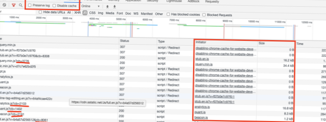 disable-application cache