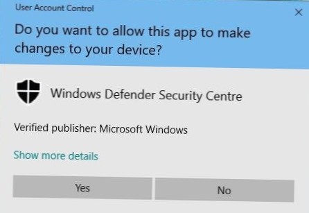 ¿Quieres permitir que esta aplicación realice cambios en tu dispositivo Windows 10?