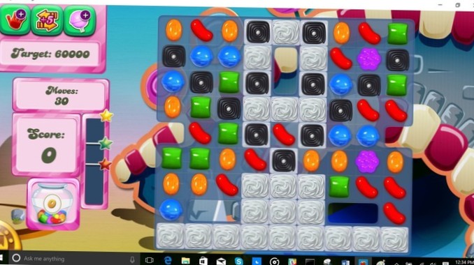 ¿Candy Crush viene con Windows 10?