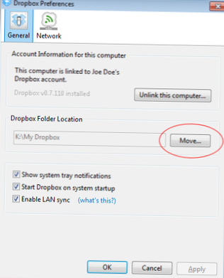 Dropbox krypteret mappe