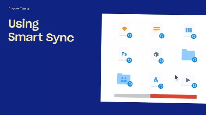 dropbox offline synkronisering