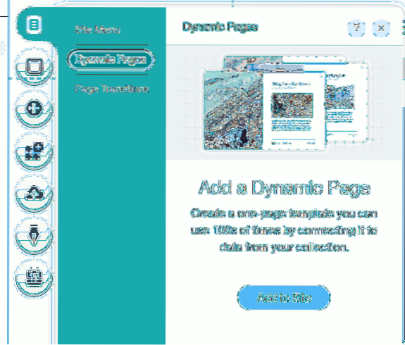 Crea facilmente un'app Web con il codice Wix