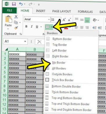 Excel Print zonder celranden