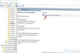 Gruppepolicy for rask oppstart
