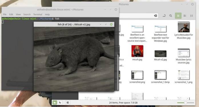 Feh The Image Viewer For Your Terminal