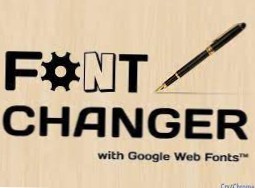 changeur de polices avec extension de polices web google