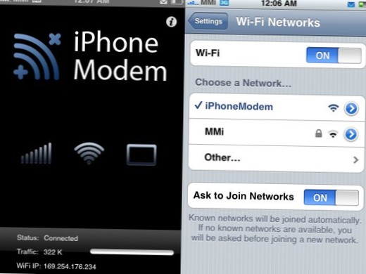 gratis hotspot-app for iPhone