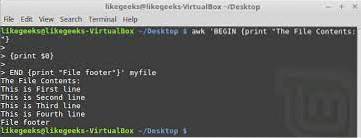 Getting Started with Awk Command