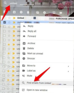 gmail sort by sender