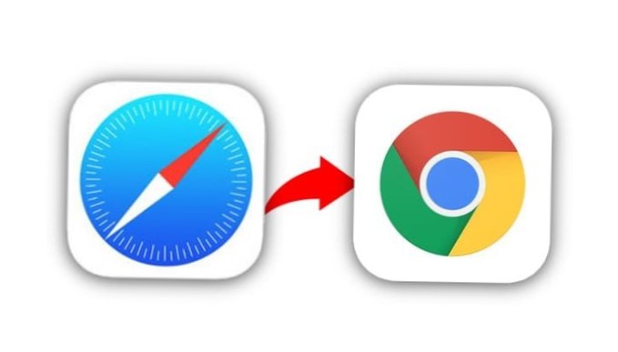 google chrome z iphone