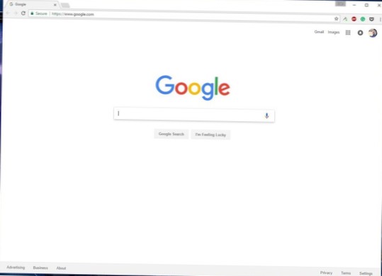 google chrome gestures windows 10