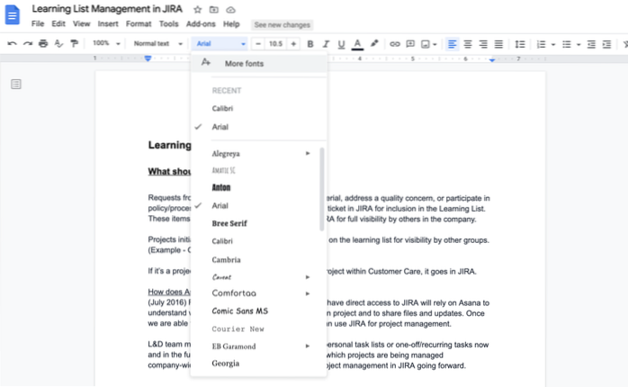 Google Docs Add-Ons How-To and Recommendations
