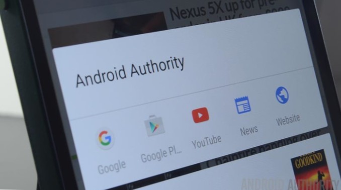 google nå på trykk på Android 10