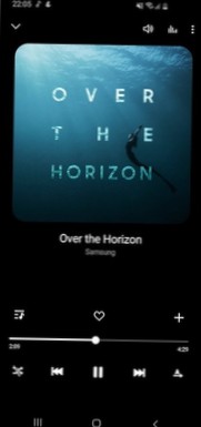 headphone icon not showing samsung