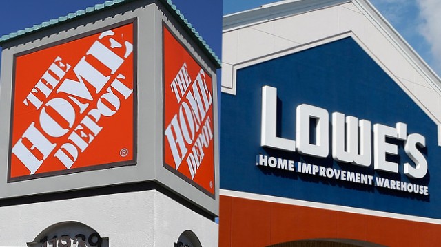 Home depot lowe's