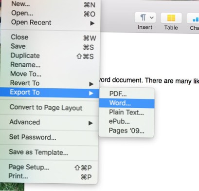 come faccio a estrarre immagini da un documento word su un mac