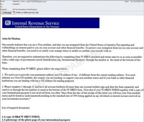 How Scammers Take Advantage of Tax Season