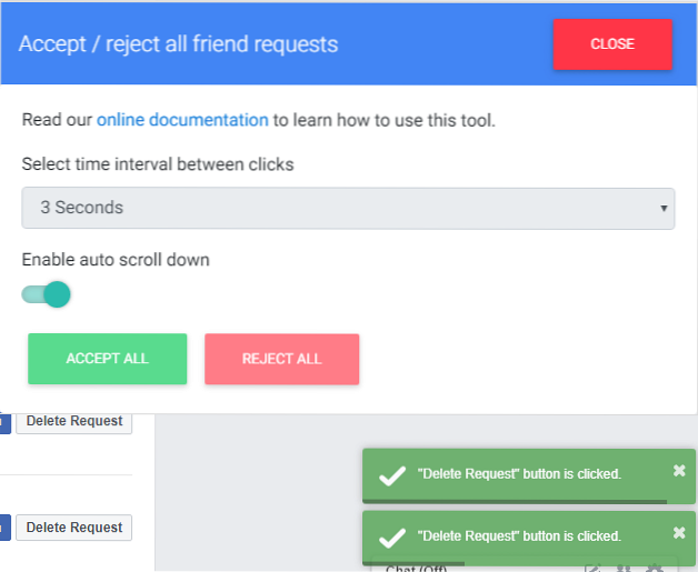 How to Accept or Reject All Friend Requests at Once on Facebook