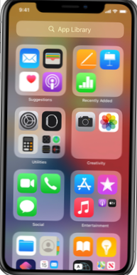 hoe u toegang krijgt tot alle apps op de iphone